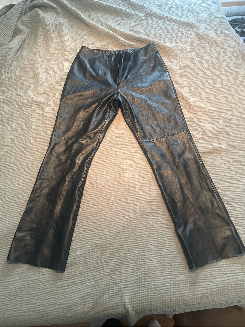 Black Leather Pants